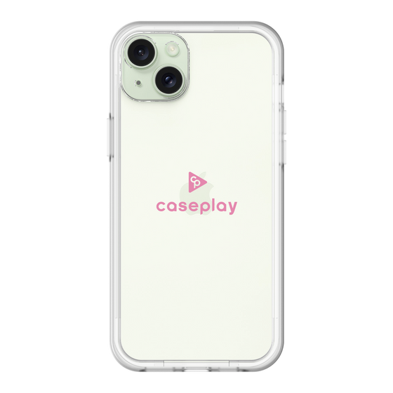 スリムプロテクションプレミアムケース［ オリジナル - caseplayロゴ - ピンク/D ］