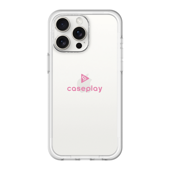 スリムプロテクションプレミアムケース［ オリジナル - caseplayロゴ - ピンク/D ］