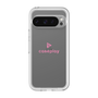 スリムプロテクションプレミアムケース［ オリジナル - caseplayロゴ - ピンク/D ］