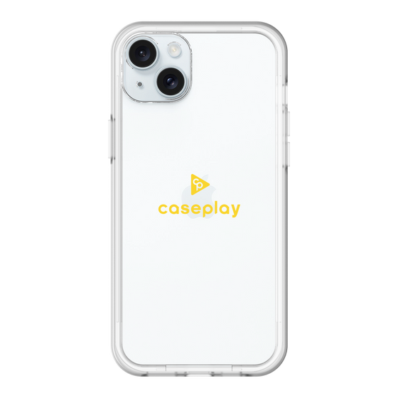 スリムプロテクションプレミアムケース［ オリジナル - caseplayロゴ - イエロー/D ］