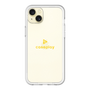 スリムプロテクションプレミアムケース［ オリジナル - caseplayロゴ - イエロー/D ］