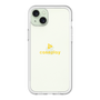 スリムプロテクションプレミアムケース［ オリジナル - caseplayロゴ - イエロー/D ］