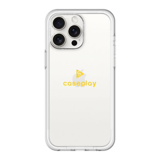 スリムプロテクションプレミアムケース［ オリジナル - caseplayロゴ - イエロー/D ］