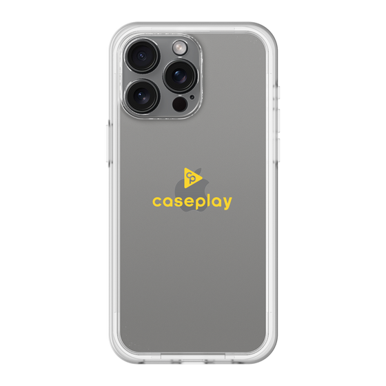 スリムプロテクションプレミアムケース［ オリジナル - caseplayロゴ - イエロー/D ］