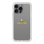 スリムプロテクションプレミアムケース［ オリジナル - caseplayロゴ - イエロー/D ］