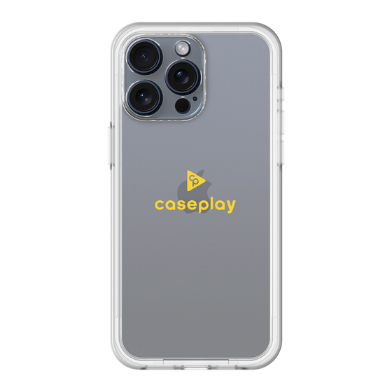 スリムプロテクションプレミアムケース［ オリジナル - caseplayロゴ - イエロー/D ］