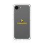 スリムプロテクションプレミアムケース［ オリジナル - caseplayロゴ - イエロー/D ］