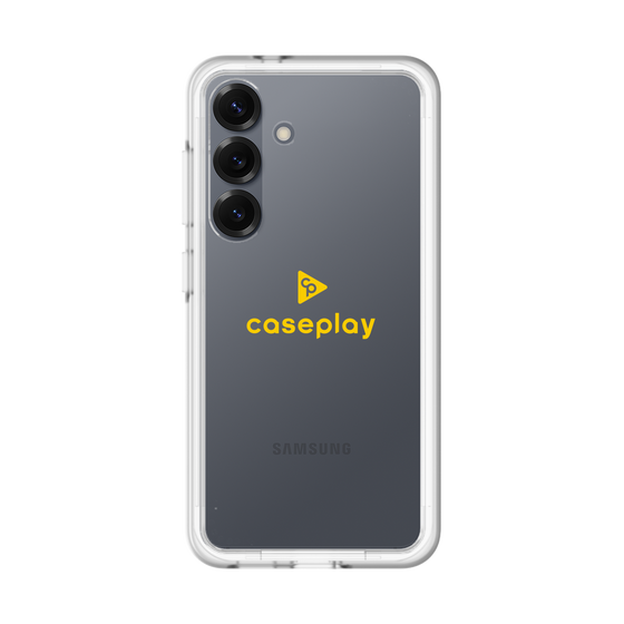 スリムプロテクションプレミアムケース［ オリジナル - caseplayロゴ - イエロー/D ］