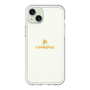 スリムプロテクションプレミアムケース［ オリジナル - caseplayロゴ - オレンジ/D ］