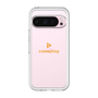 スリムプロテクションプレミアムケース［ オリジナル - caseplayロゴ - オレンジ/D ］