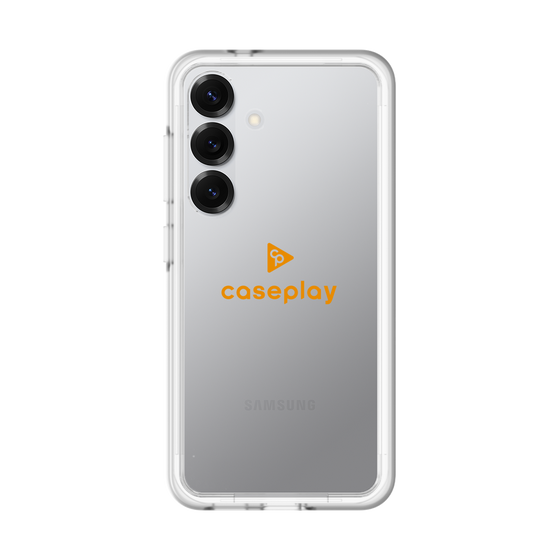 スリムプロテクションプレミアムケース［ オリジナル - caseplayロゴ - オレンジ/D ］