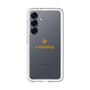 スリムプロテクションプレミアムケース［ オリジナル - caseplayロゴ - オレンジ/D ］