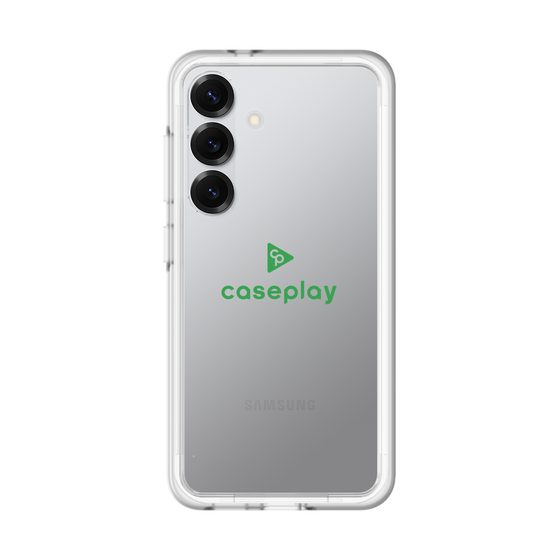 スリムプロテクションプレミアムケース［ オリジナル - caseplayロゴ - グリーン/D ］