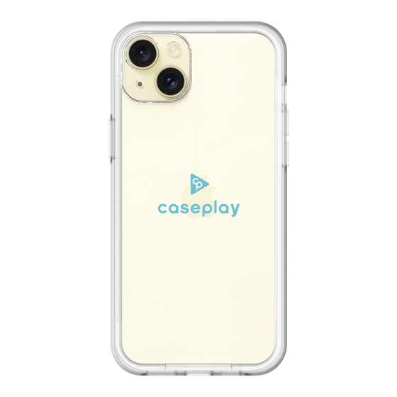 スリムプロテクションプレミアムケース［ オリジナル - caseplayロゴ - ライトブルー/D ］