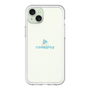 スリムプロテクションプレミアムケース［ オリジナル - caseplayロゴ - ライトブルー/D ］