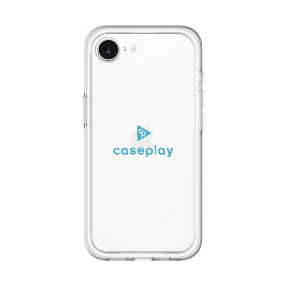 スリムプロテクションプレミアムケース［ オリジナル - caseplayロゴ - ライトブルー/D ］