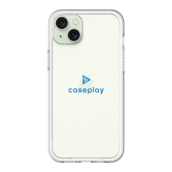 スリムプロテクションプレミアムケース［ オリジナル - caseplayロゴ - ブルー/D ］