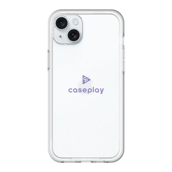 スリムプロテクションプレミアムケース［ オリジナル - caseplayロゴ - パープル/D ］