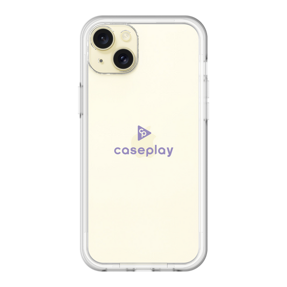 スリムプロテクションプレミアムケース［ オリジナル - caseplayロゴ - パープル/D ］