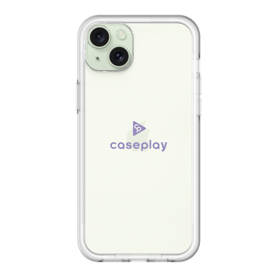 スリムプロテクションプレミアムケース［ オリジナル - caseplayロゴ - パープル/D ］