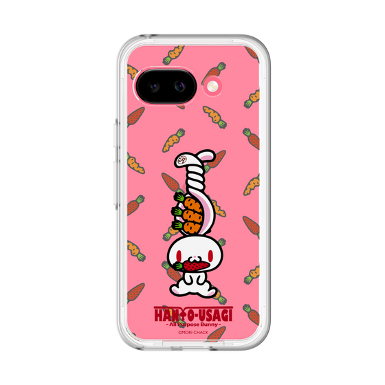 スリムプロテクションプレミアムケース［ 汎用うさぎ - ニンジンとキャロットベリー ］