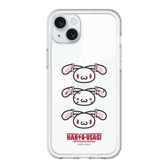 スリムプロテクションプレミアムケース［ 汎用うさぎ - フェイス ］