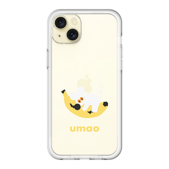 スリムプロテクションプレミアムケース［ umao - ねずみとバナナ ］