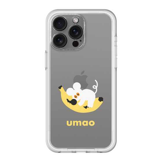 スリムプロテクションプレミアムケース［ umao - ねずみとバナナ ］