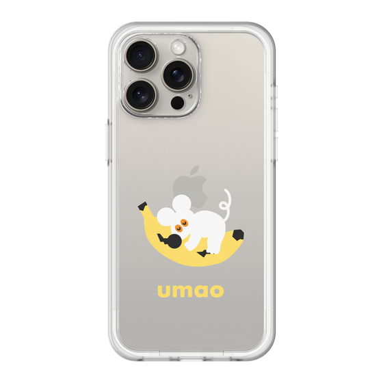 スリムプロテクションプレミアムケース［ umao - ねずみとバナナ ］