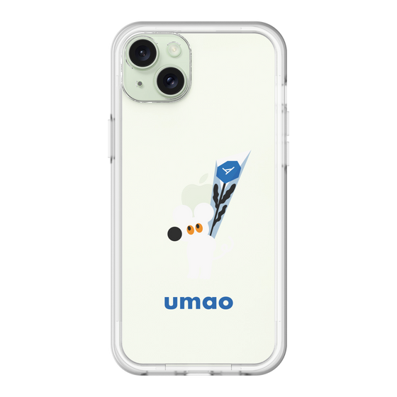 スリムプロテクションプレミアムケース［ umao - ねずみと花 ］