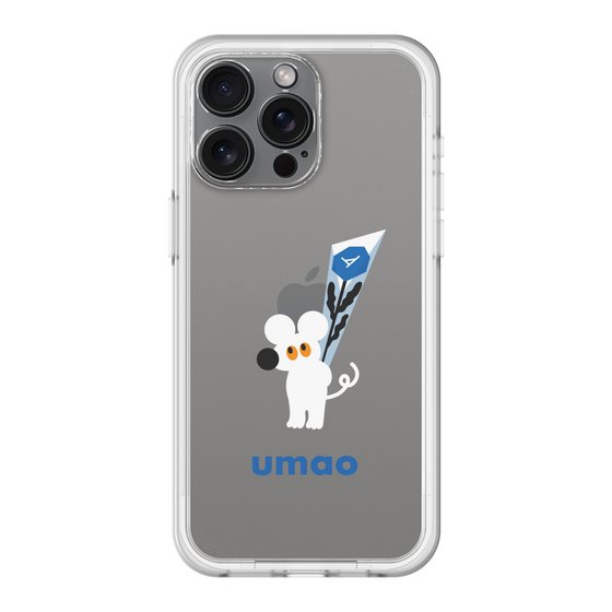 スリムプロテクションプレミアムケース［ umao - ねずみと花 ］