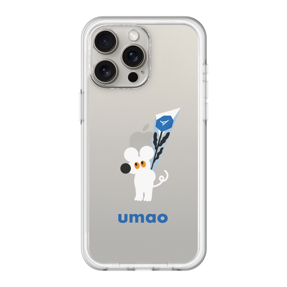 スリムプロテクションプレミアムケース［ umao - ねずみと花 ］