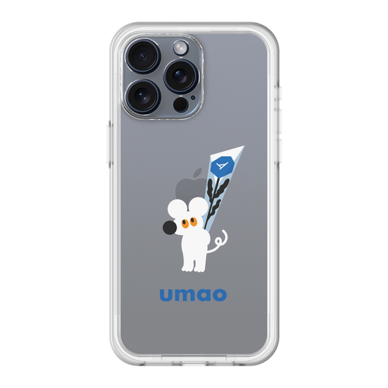 スリムプロテクションプレミアムケース［ umao - ねずみと花 ］