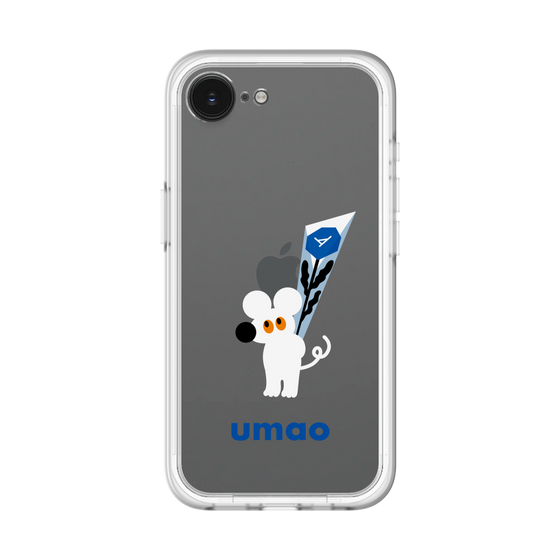 スリムプロテクションプレミアムケース［ umao - ねずみと花 ］