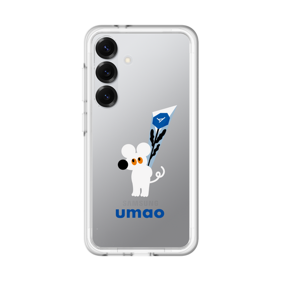 スリムプロテクションプレミアムケース［ umao - ねずみと花 ］