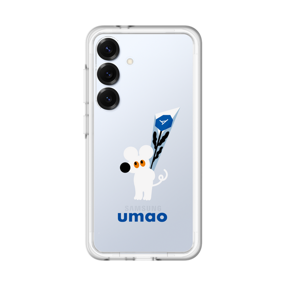 スリムプロテクションプレミアムケース［ umao - ねずみと花 ］