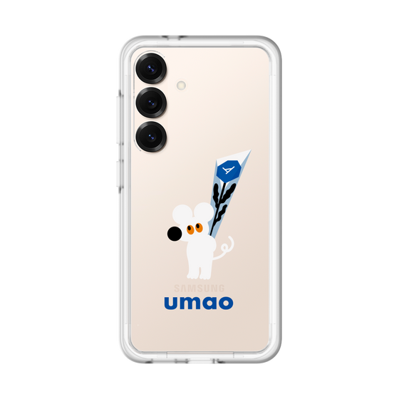 スリムプロテクションプレミアムケース［ umao - ねずみと花 ］