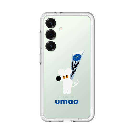 スリムプロテクションプレミアムケース［ umao - ねずみと花 ］