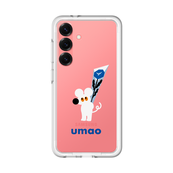 スリムプロテクションプレミアムケース［ umao - ねずみと花 ］
