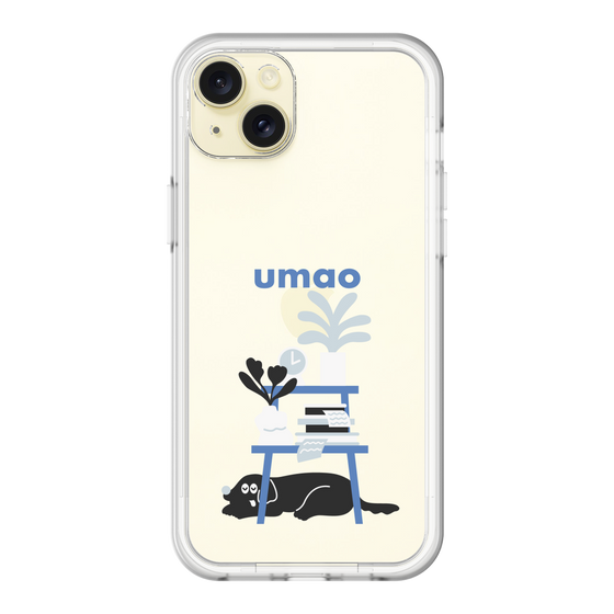 スリムプロテクションプレミアムケース［ umao - 黒いぬ ］