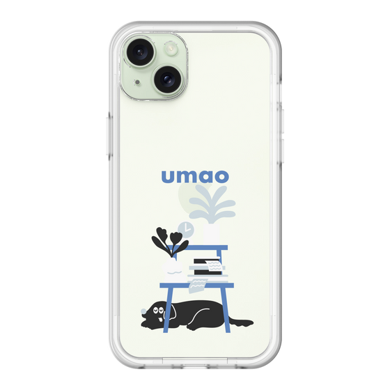 スリムプロテクションプレミアムケース［ umao - 黒いぬ ］
