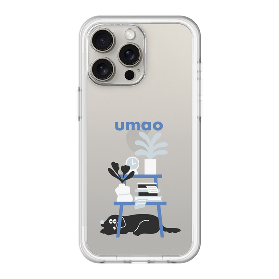 スリムプロテクションプレミアムケース［ umao - 黒いぬ ］