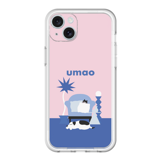 スリムプロテクションプレミアムケース［ umao - ねこといぬ ］