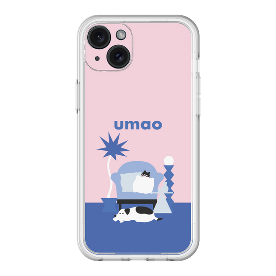 スリムプロテクションプレミアムケース［ umao - ねこといぬ ］