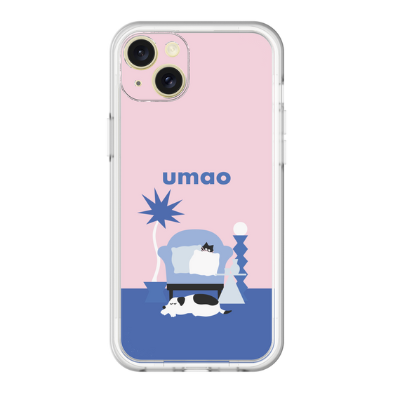 スリムプロテクションプレミアムケース［ umao - ねこといぬ ］