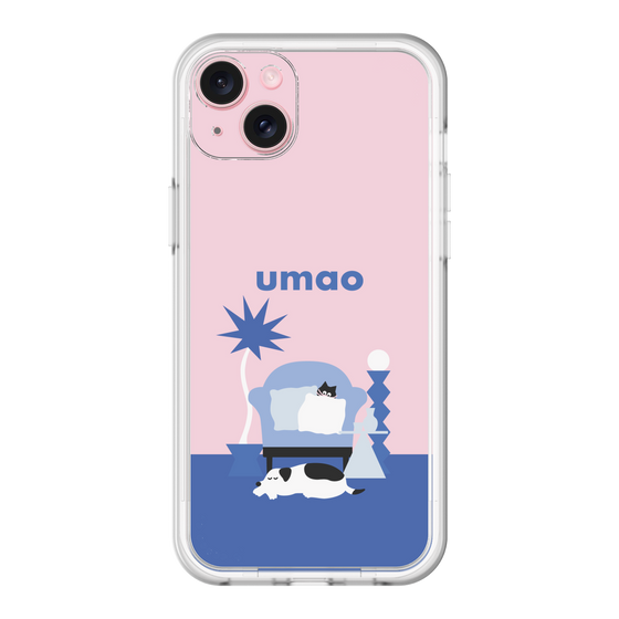 スリムプロテクションプレミアムケース［ umao - ねこといぬ ］