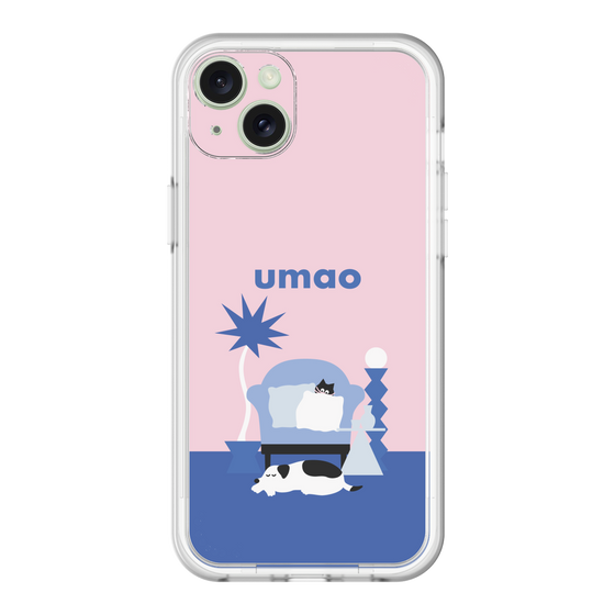 スリムプロテクションプレミアムケース［ umao - ねこといぬ ］