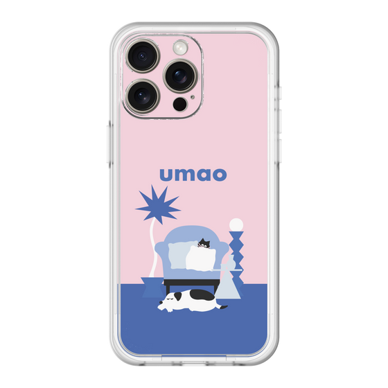 スリムプロテクションプレミアムケース［ umao - ねこといぬ ］
