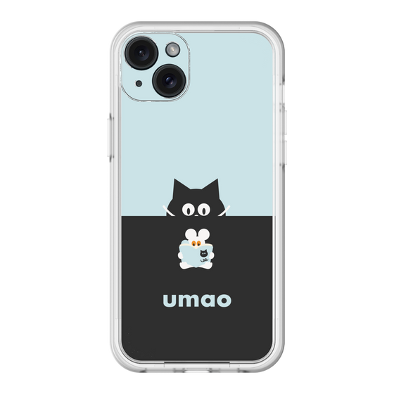 スリムプロテクションプレミアムケース［ umao - ねことねずみ ］