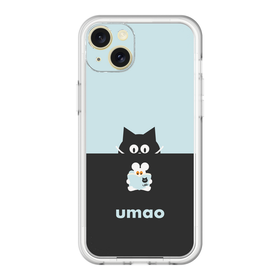 スリムプロテクションプレミアムケース［ umao - ねことねずみ ］
